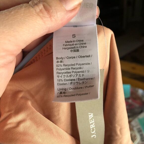 J Crew Curved Waist Cheeky Bikini Bottom Blue - S - Picture 8 of 9